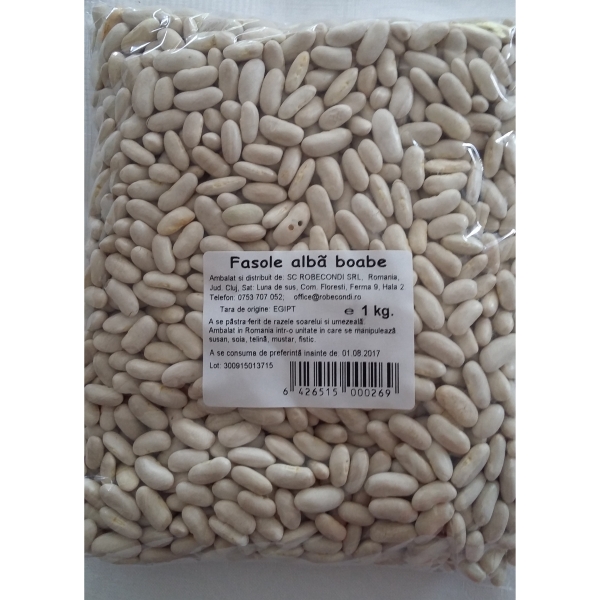 fasole alba boabe ambalaj 1000 g